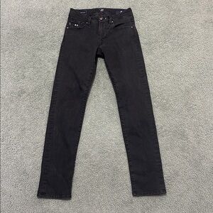 Tramarossa Michelangelo Zip Stretch men’s black denim jeans size 30